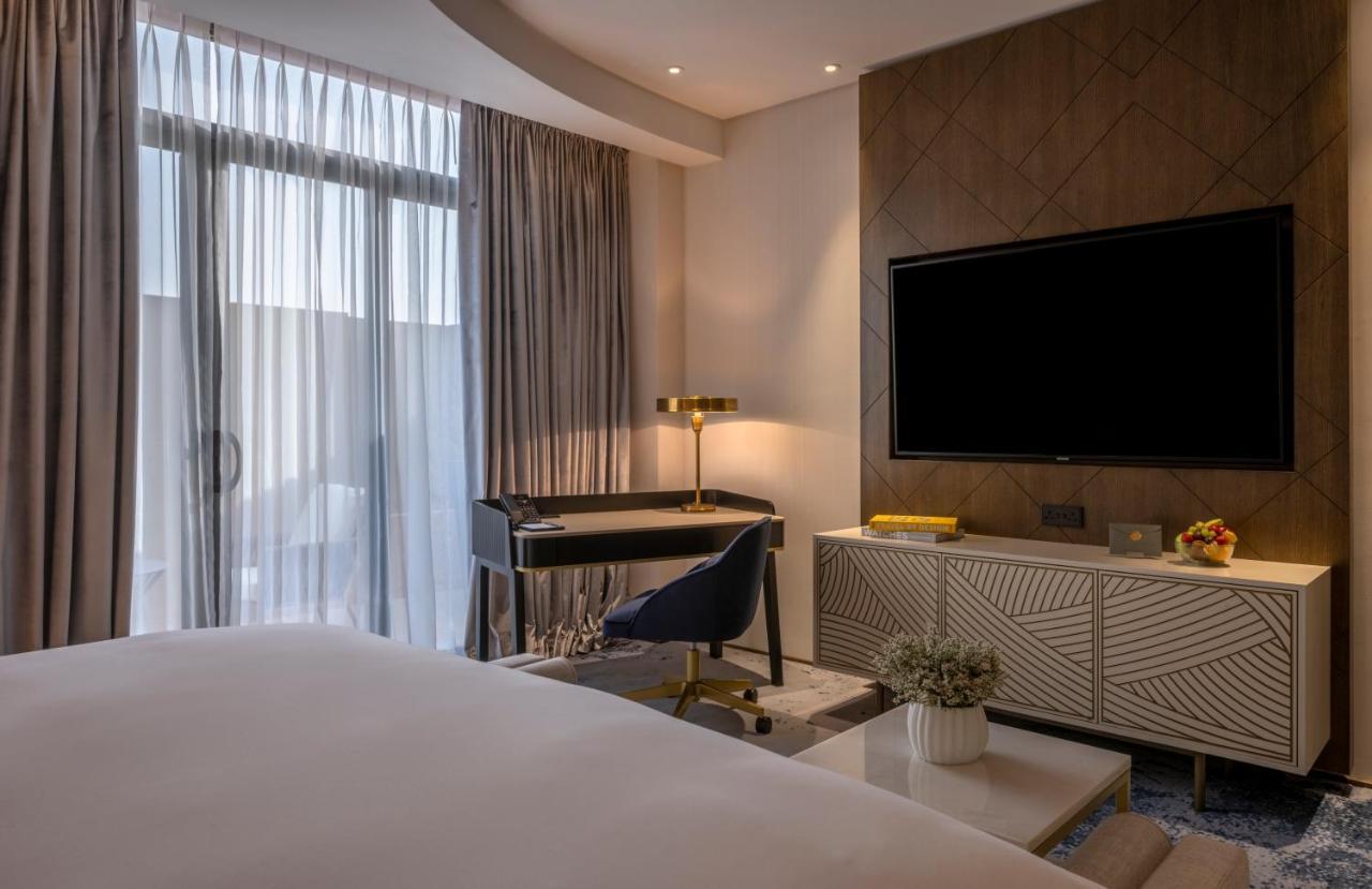 Jareed Hotel Rijad Zewnętrze zdjęcie A bedroom at the hotel
